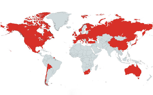 37 COUNTRIES!